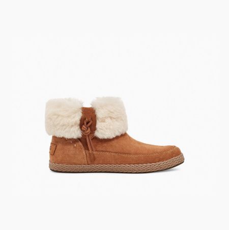 UGG Elowen Brown Boots for Women (EXZP74123)